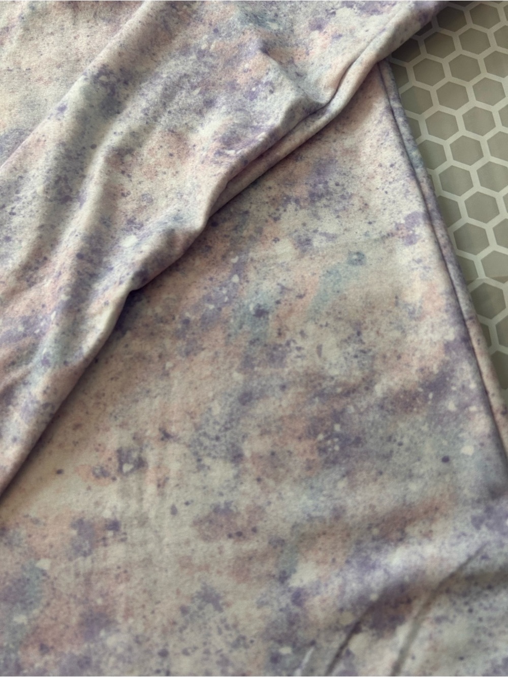 all in motion Girls Lavender Speckle Active Pajama Set. Size XL (14) - Picture 3 of 7